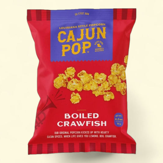 Cajun Pop Boiled Crawfish, Regular Size, 2.83 oz
