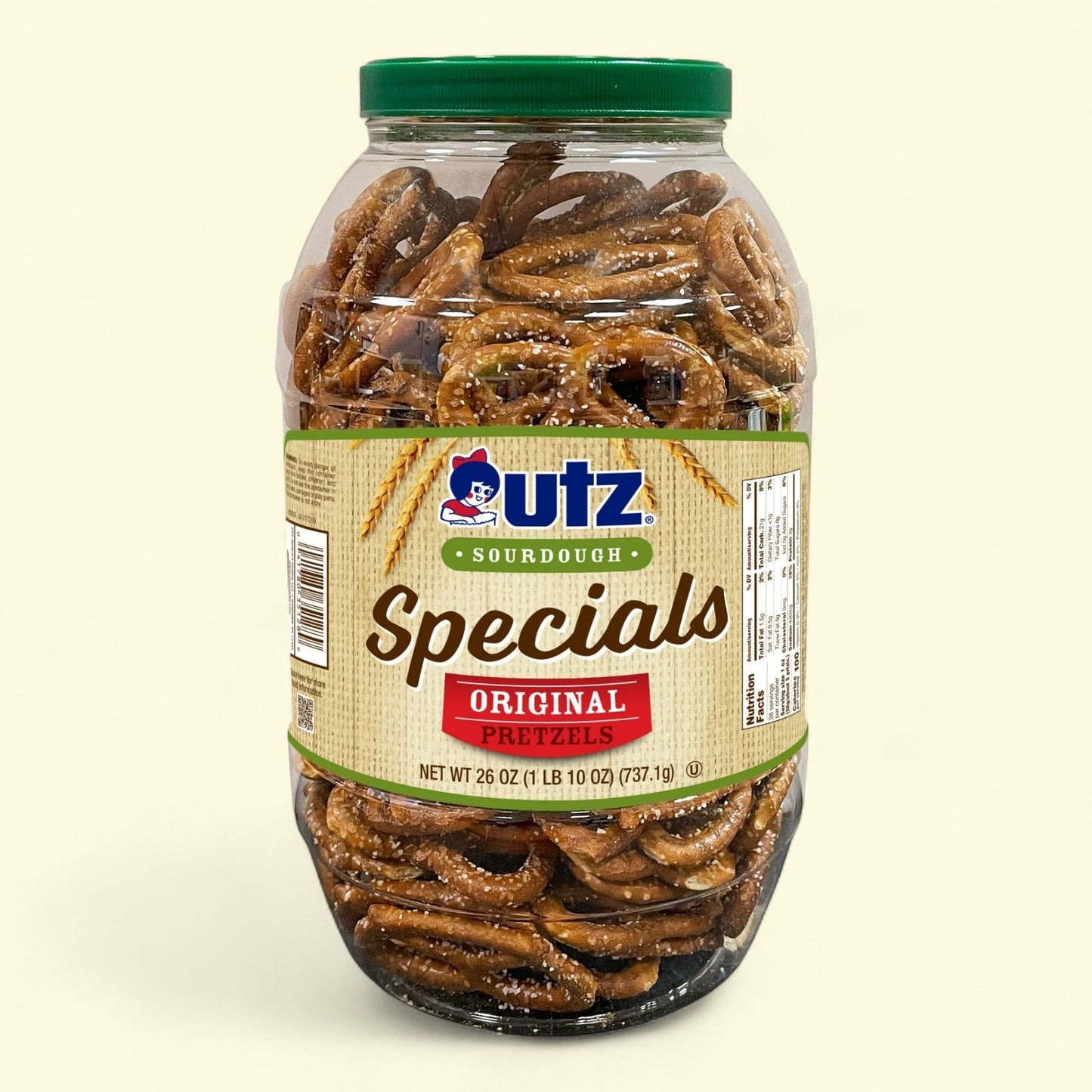 Utz Sourdough Specials Pretzels, 26 oz