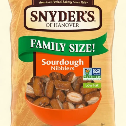 Snyder's of Hanover Sourdough Nibblers Pretzels, 16 oz