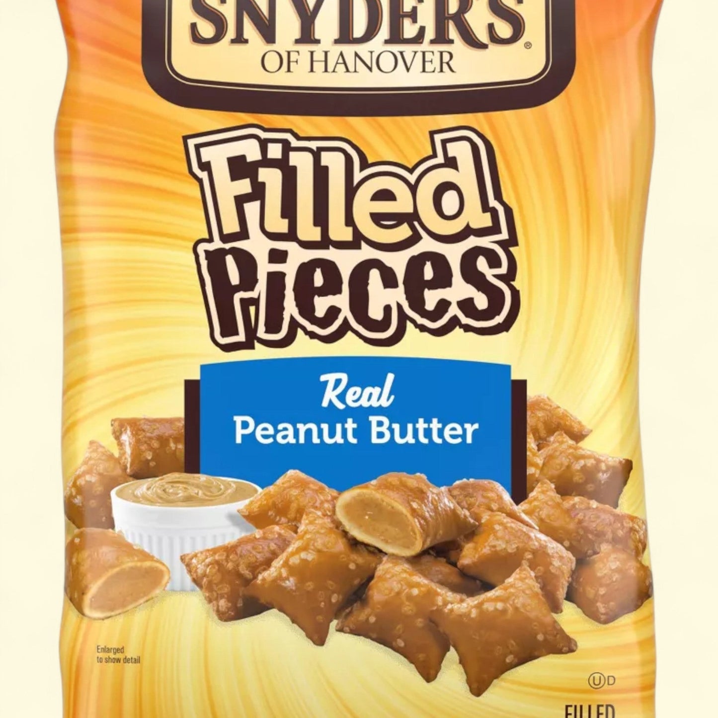 Snyder's of Hanover Pretzel Pieces Peanut Butter Filled, 10oz