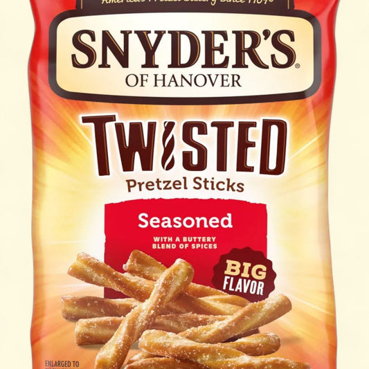 Snyder's of Hanover Seasoned Twisted Pretzel Sticks, 12oz