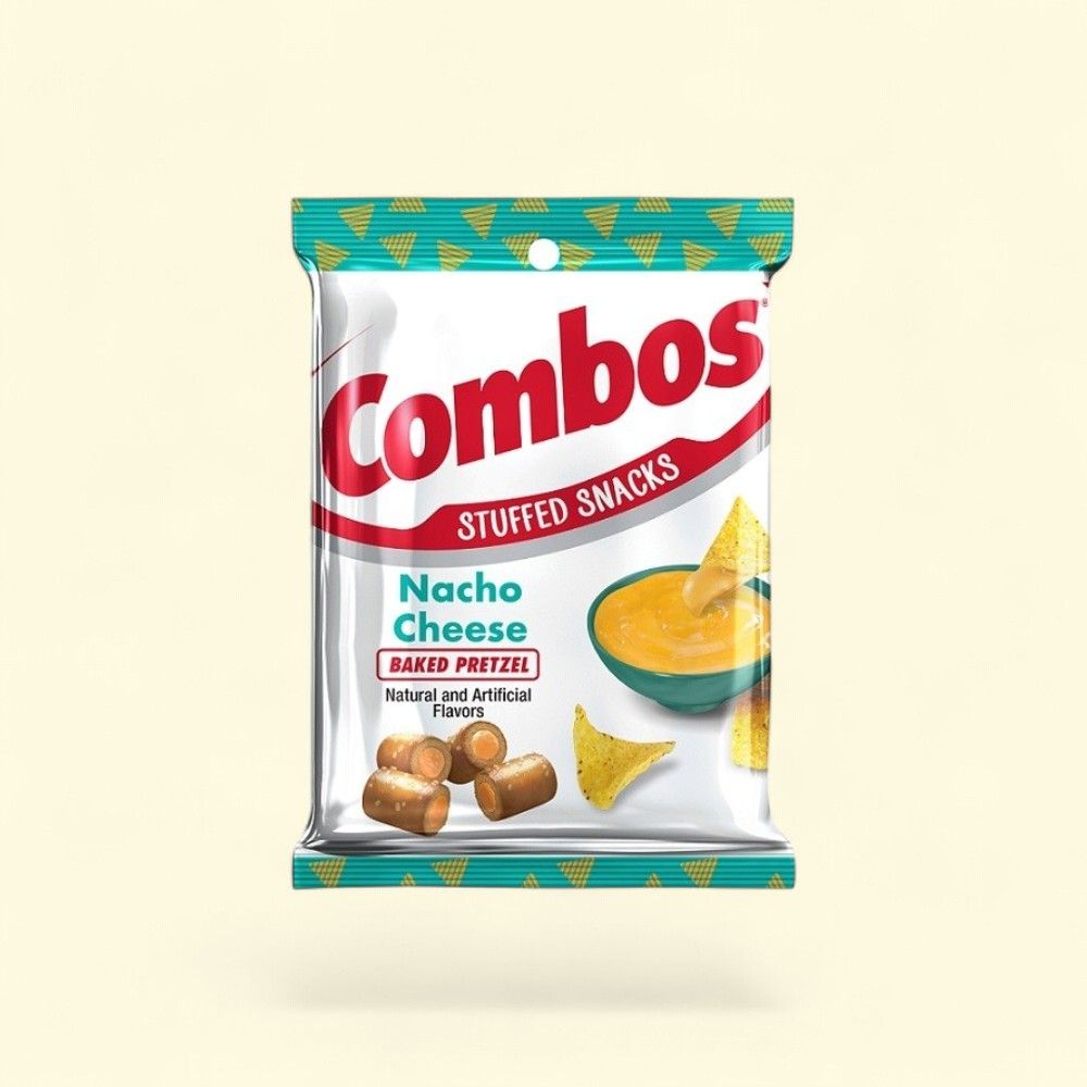 Combos Nacho Cheese Pretzels (6.3 oz) — authentic US product shipped worldwide by Treatspree