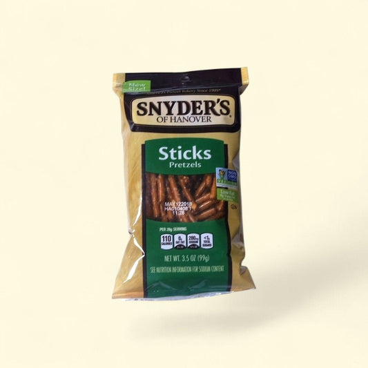 Snyder's of Hanover Pretzel Sticks, 3.5 oz — authentic US product shipped worldwide by Treatspree