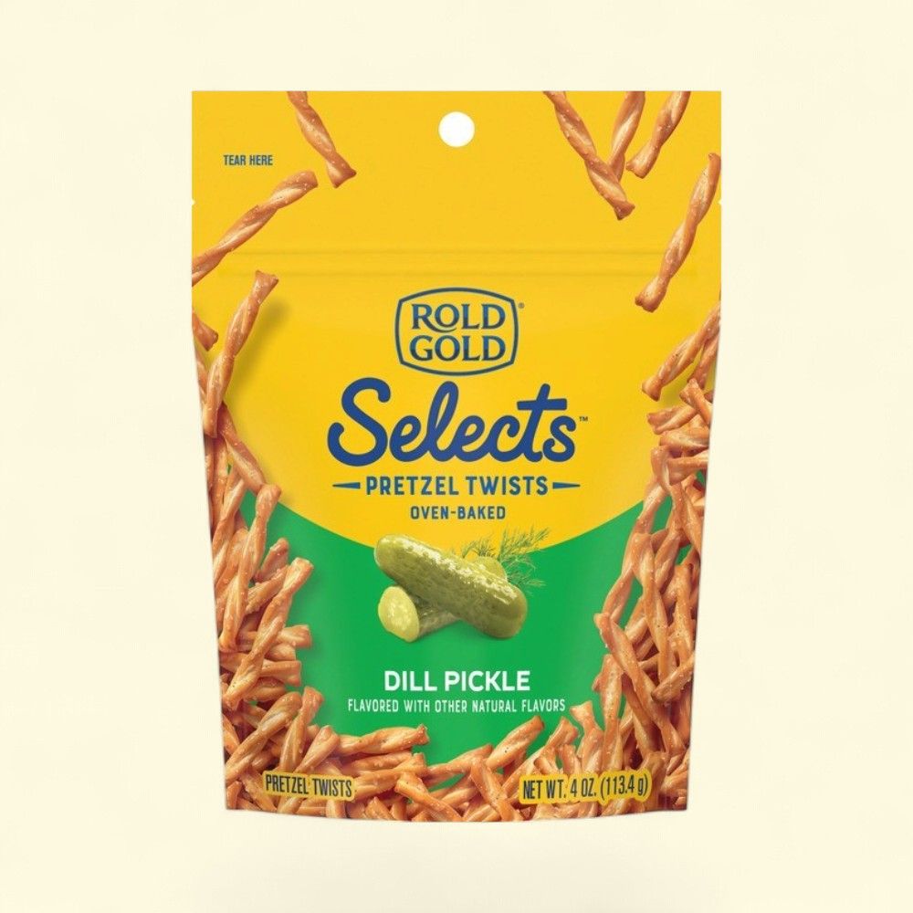 Rold Gold Selects Dill Pickle Pretzels, 4 oz — authentic US product shipped worldwide by Treatspree