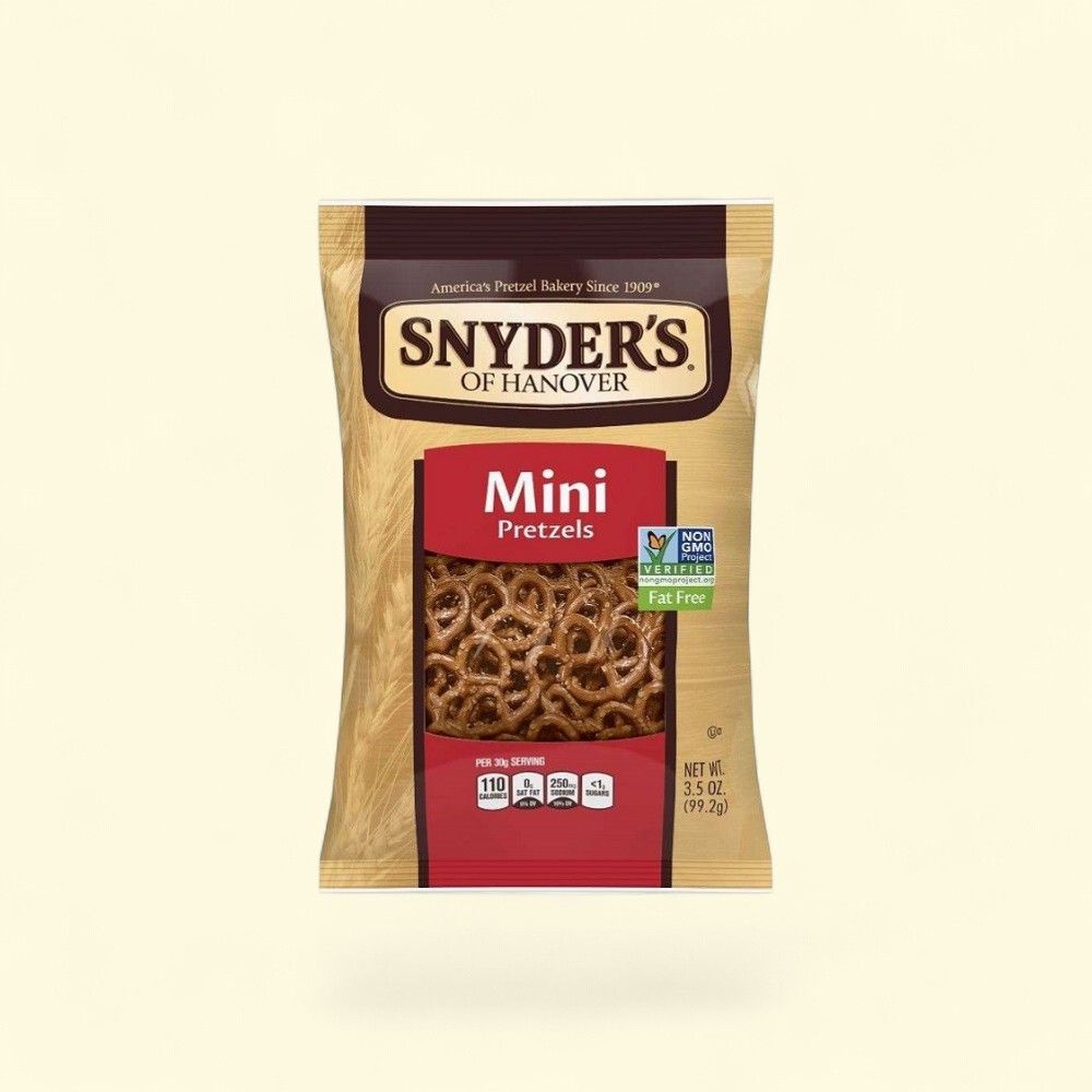 Snyder's of Hanover Mini Pretzels, 3.5 oz — authentic US product shipped worldwide by Treatspree
