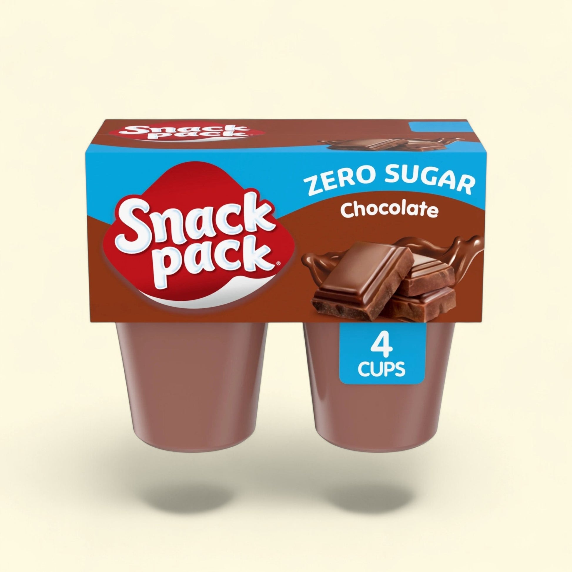 Snack Pack Chocolate Pudding, 3.25 oz, 4 Count — authentic US product shipped worldwide by Treatspree