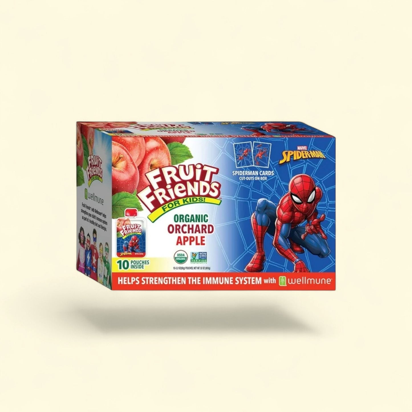 Fruit Friends Organic Applesauce, 3.2 oz, 10 Ct — authentic US product shipped worldwide by Treatspree