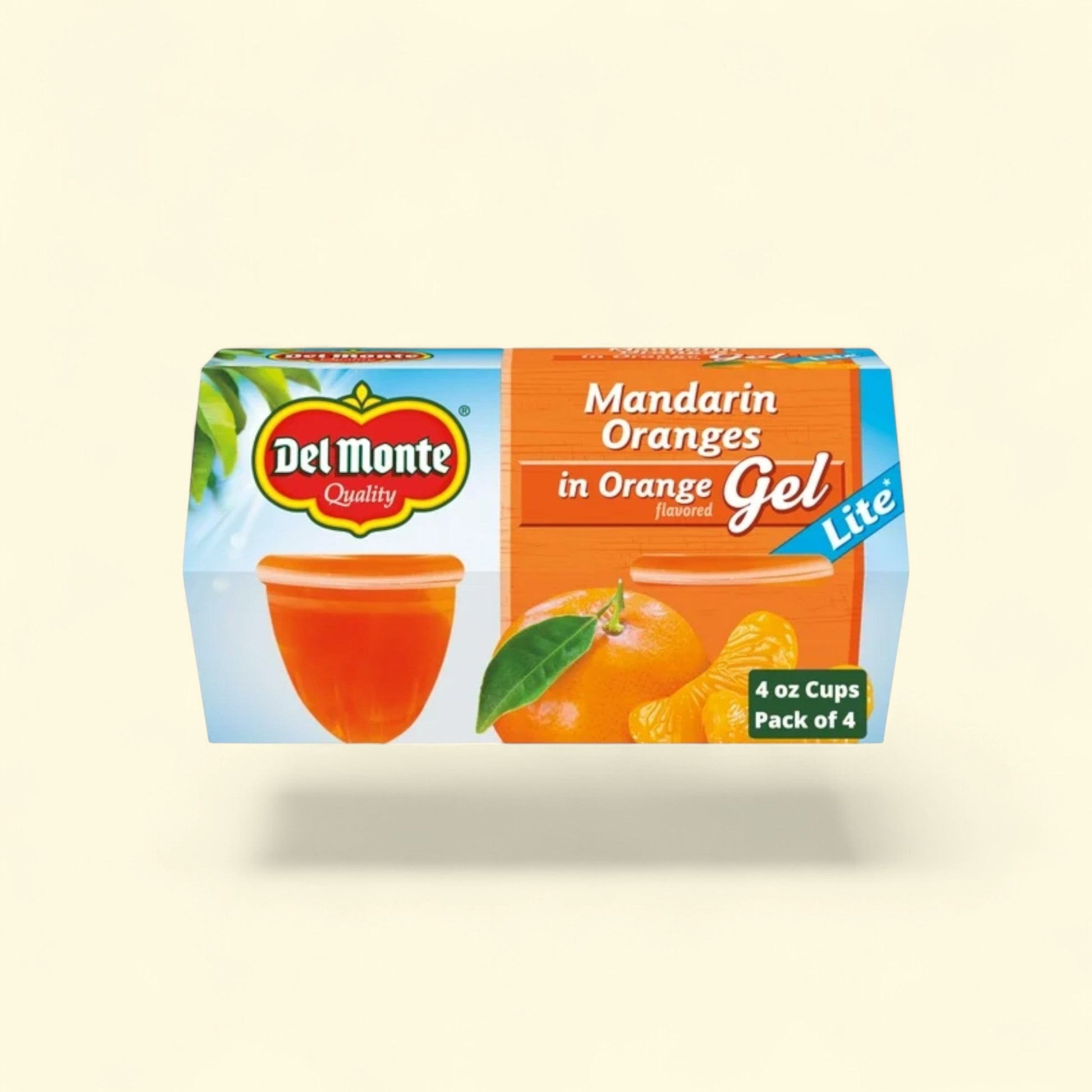 Del Monte, Mandarin Oranges, 4.5 Oz, 4 Count — authentic US product shipped worldwide by Treatspree