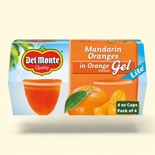 Del Monte, Mandarin Oranges, 4.5 Oz, 4 Count