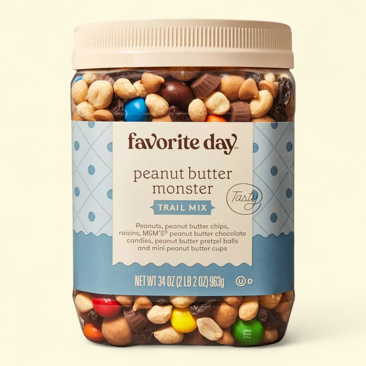 Favorite Day, Peanut Butter Monster Trail Mix, 34oz