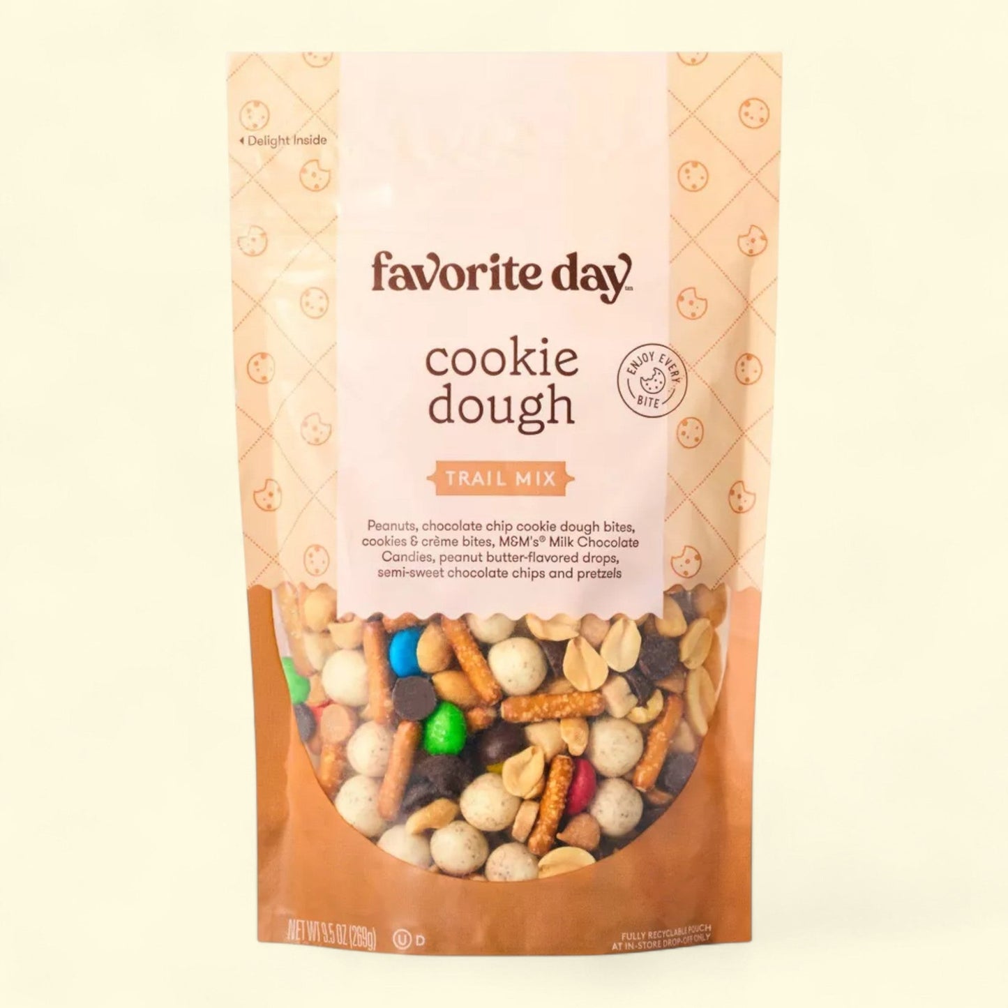 Favorite Day, Mélange de fruits secs et pâte à cookies, 270 g