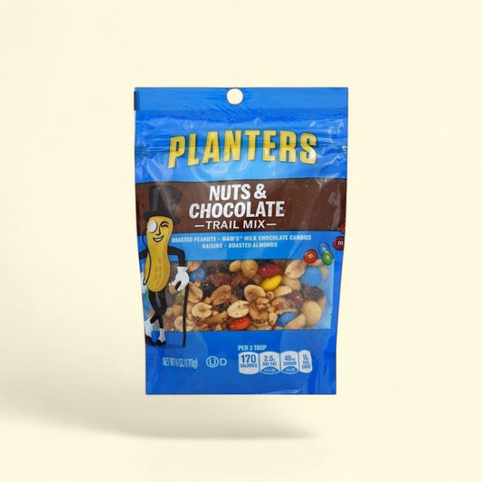 Planters Nuts & Chocolate Trail Mix with M&M's — authentic US product shipped worldwide by Treatspree