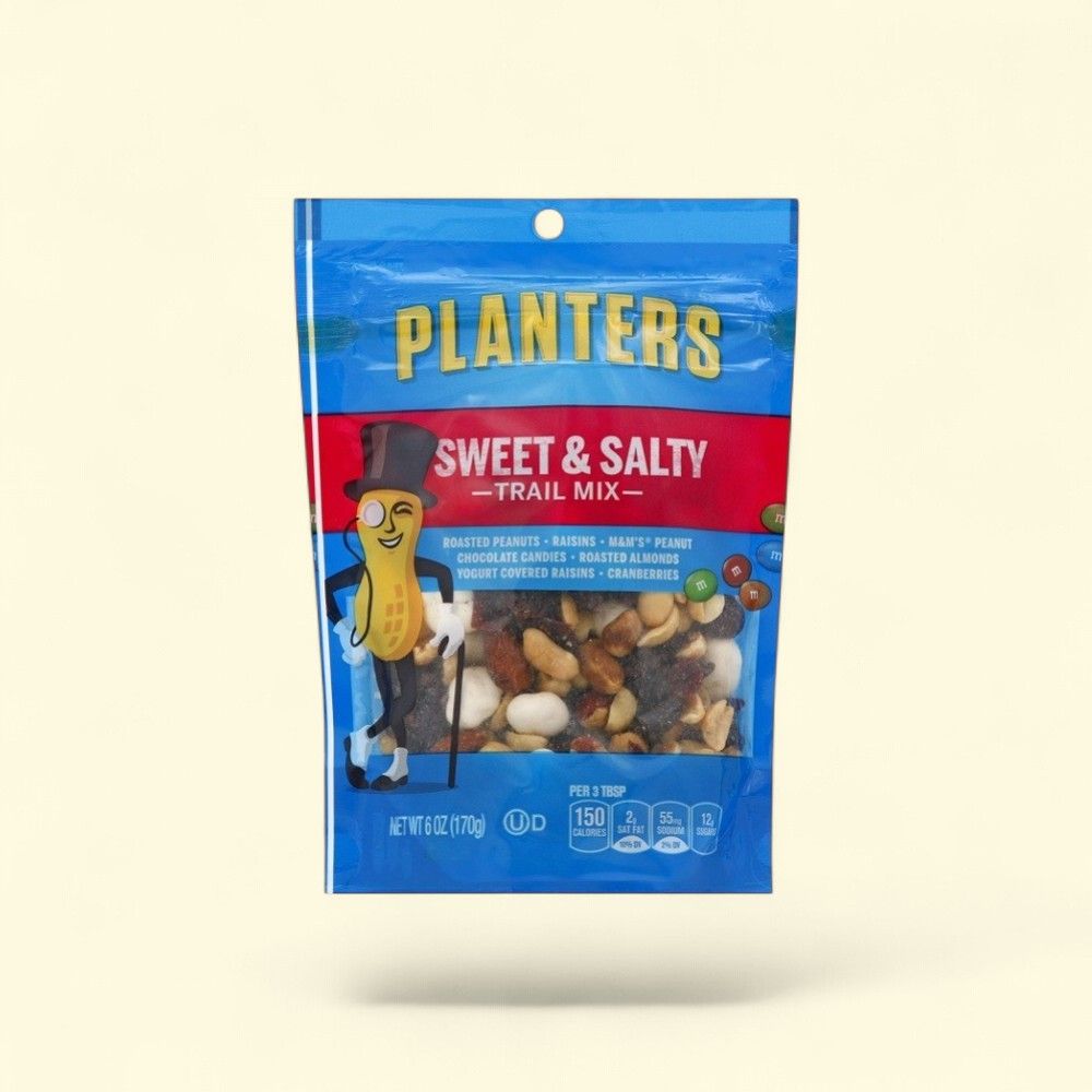 Planters Sweet & Nut Trail Mix, H/B, 6 oz — authentic US product shipped worldwide by Treatspree
