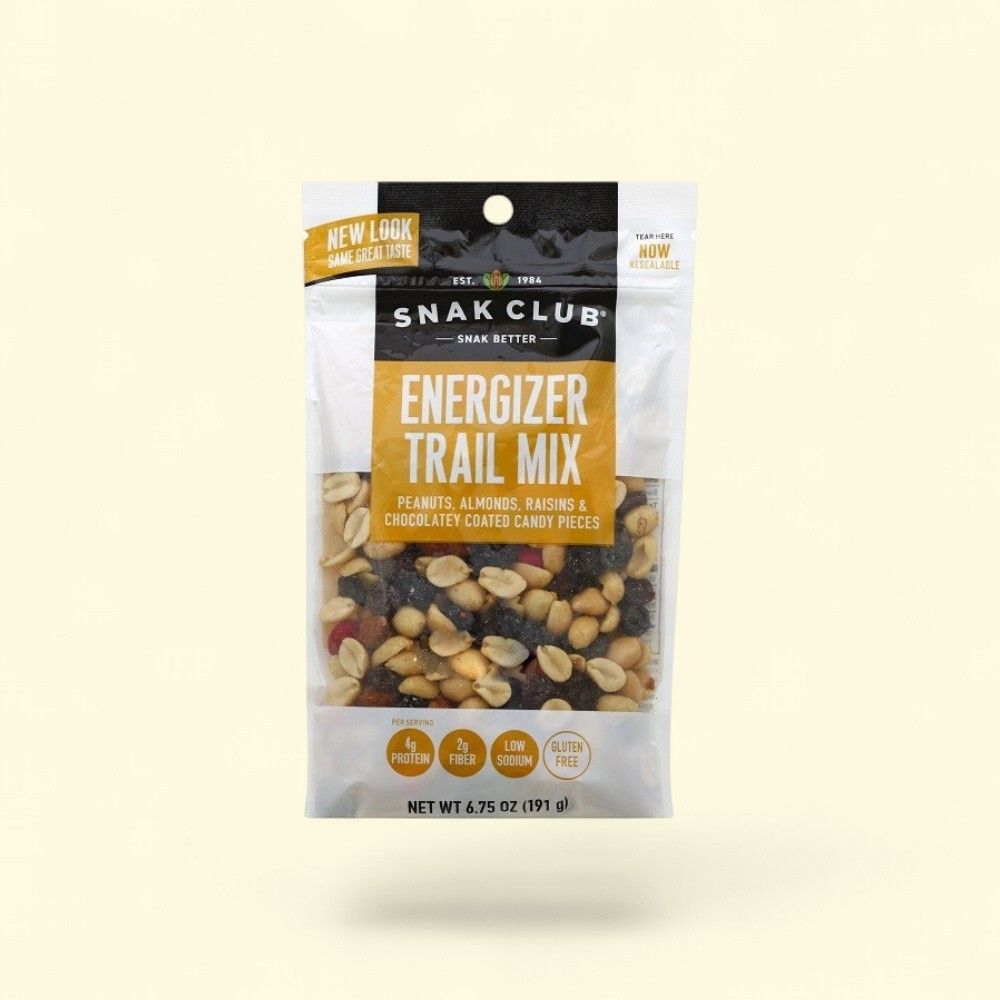 Snak Club Energizer Trail Mix 6.75oz — authentic US product shipped worldwide by Treatspree