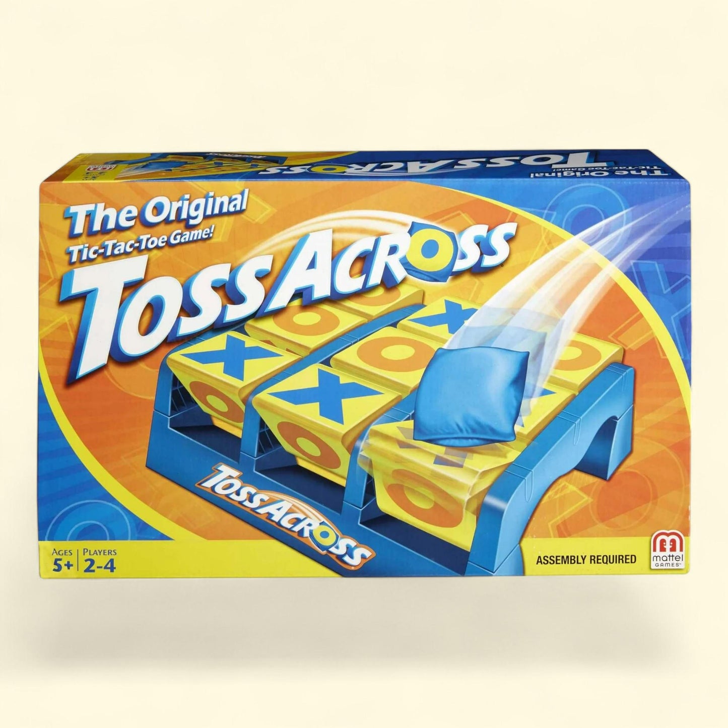 Toss Across Bean Bag Toss Game, Kids Outdoor, Camping and Family Night, Three-in-a-Row, Ages 5+