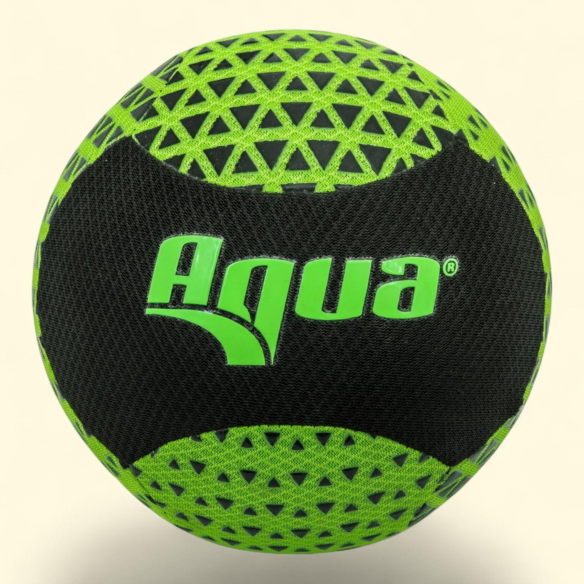 Aqua-Leisure G'ripped Volleyball, Green, 3-D Air-Mesh Fabric, 8.5' — authentic US product shipped worldwide by Treatspree