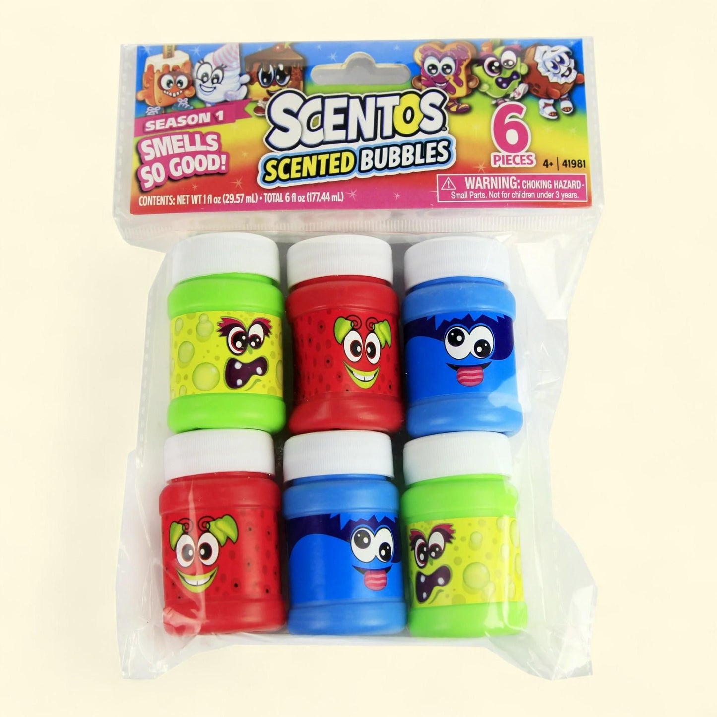 Scentos Scented Bubbles, 6 Count