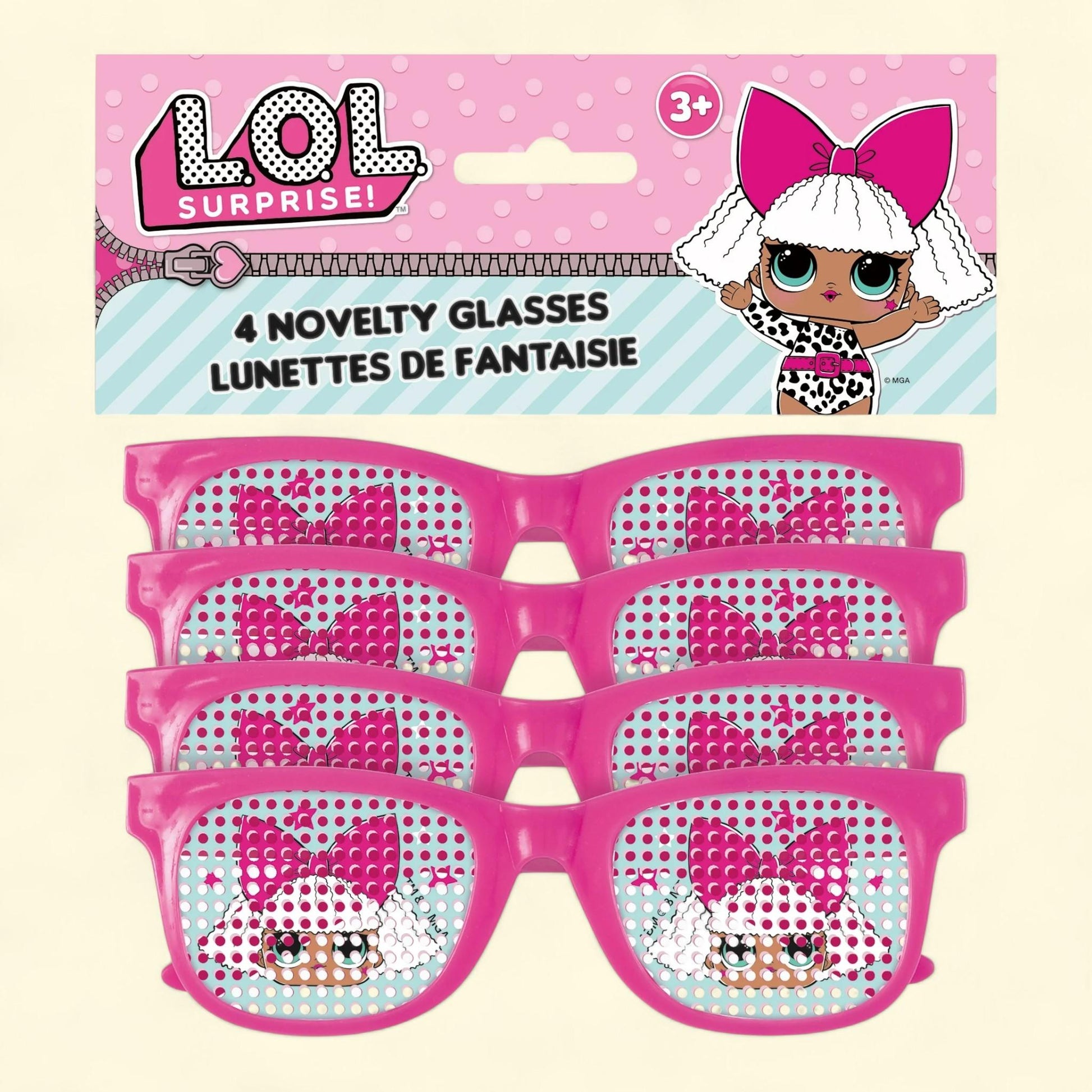 Unique Industries Diva Birthday Party Favors, 4 Count — authentic US product shipped worldwide by Treatspree