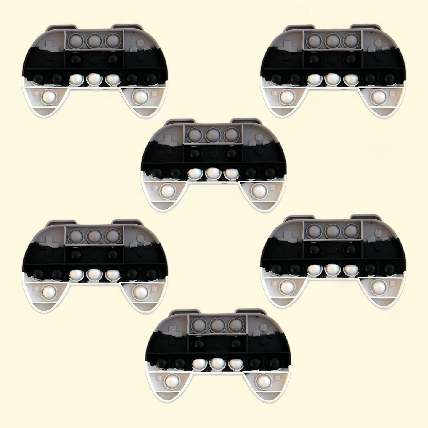 GottaPop Pop It Fidget Toy, 5.5" x 6.5", 6Pk