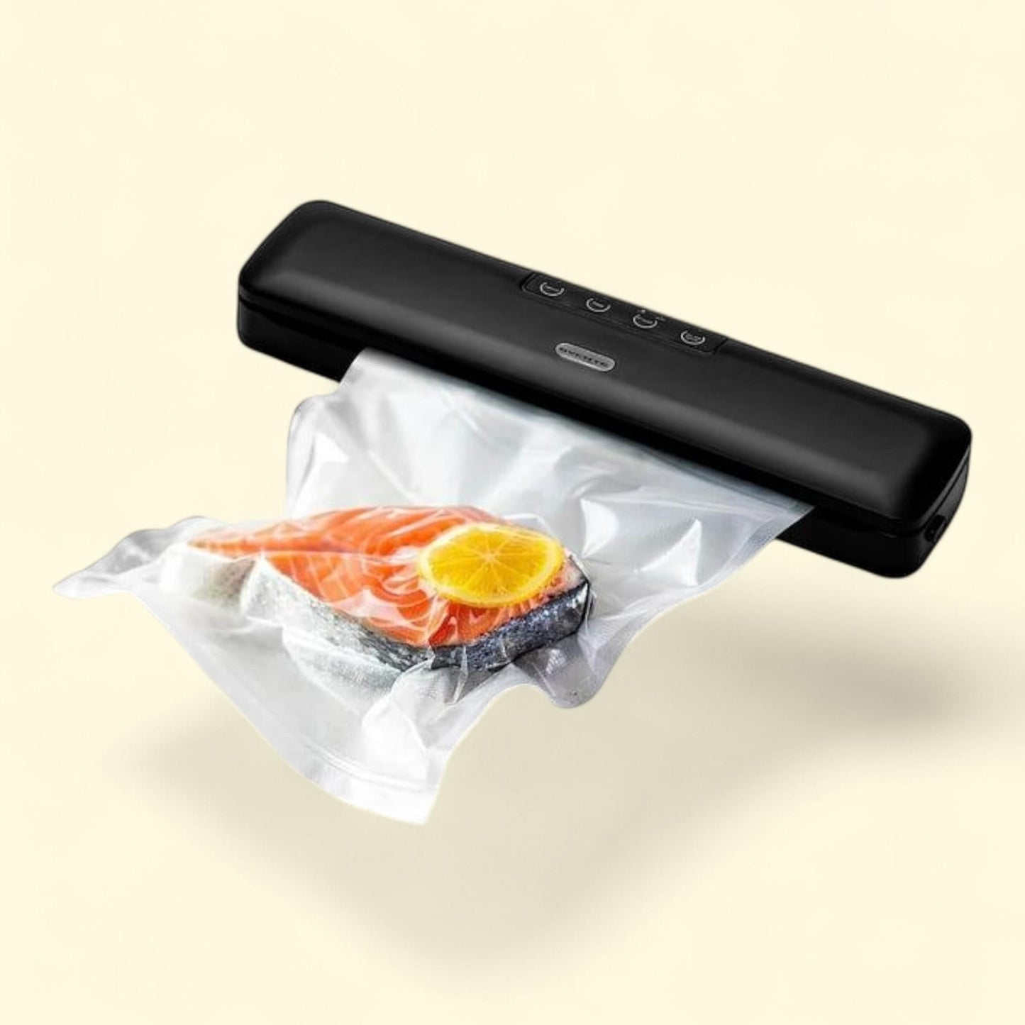 OVENTE Vacuum Sealer SV2906B, Compact and Portable, Black