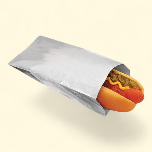 Bagcraft Foil Single-Serve Bags, 3.5" x 8.5", 1,000/Carton