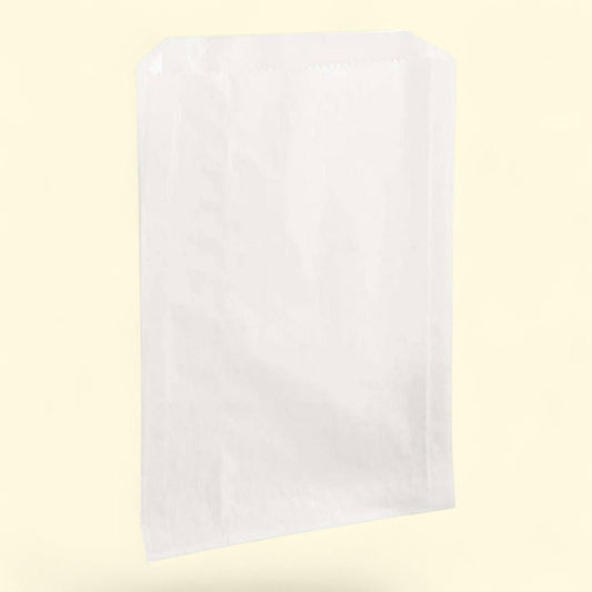 Bagcraft Papercon Fold Top Sandwich Bag, White, 2000 Ct