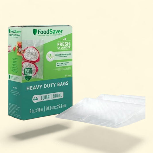 FoodSaver Vacuum Seal Bags, 1 Quart, 44 Count