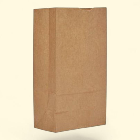 General Grocery Paper Bags, 57 lbs Capacity, #12, 7.06"w x 4.5"d x 13.75"h, Kraft, 500 Bags