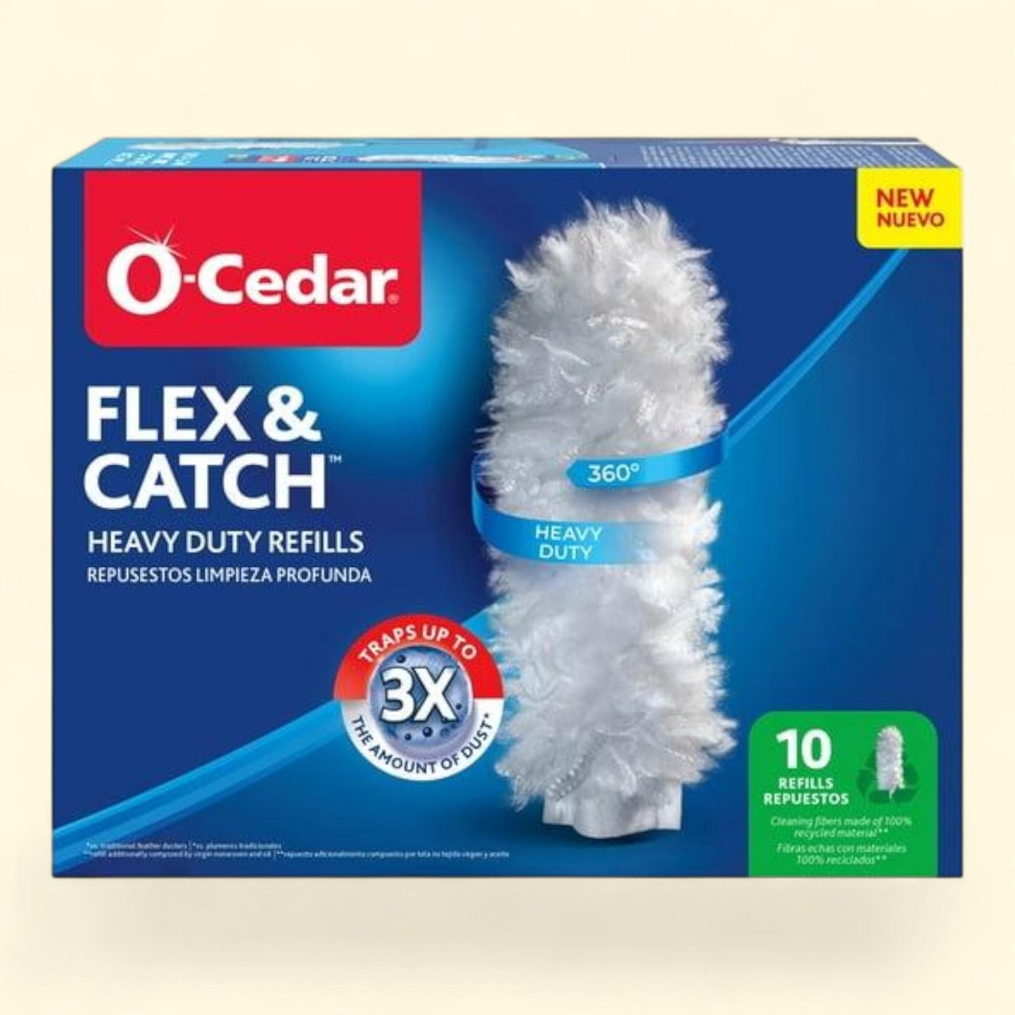 O-Cedar Flex & Catch Dusting Refills, 10 Count