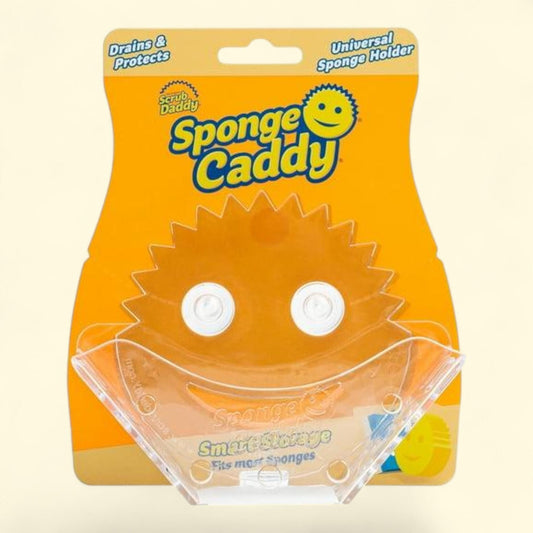 Scrub Daddy Sponge Caddy, Suction Sink Caddy, Multipurpose Cleaning Sponge