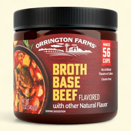 Orrington Farms Beef Broth Base & Seasoning, 12 oz. Jar
