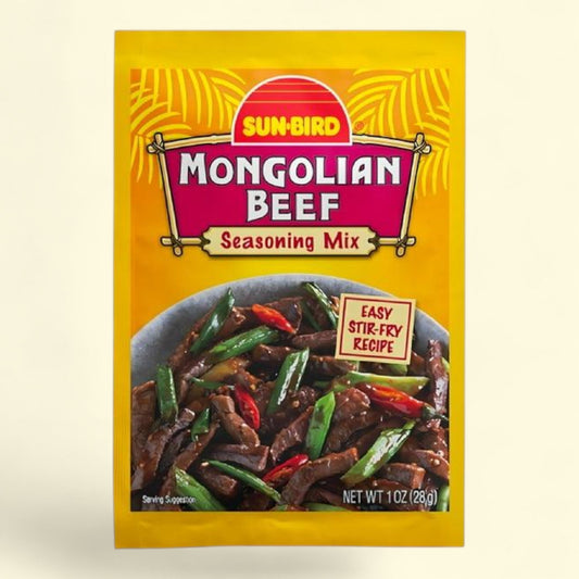 Sun Bird Mongolian Beef Seasoning Mix, 1 oz