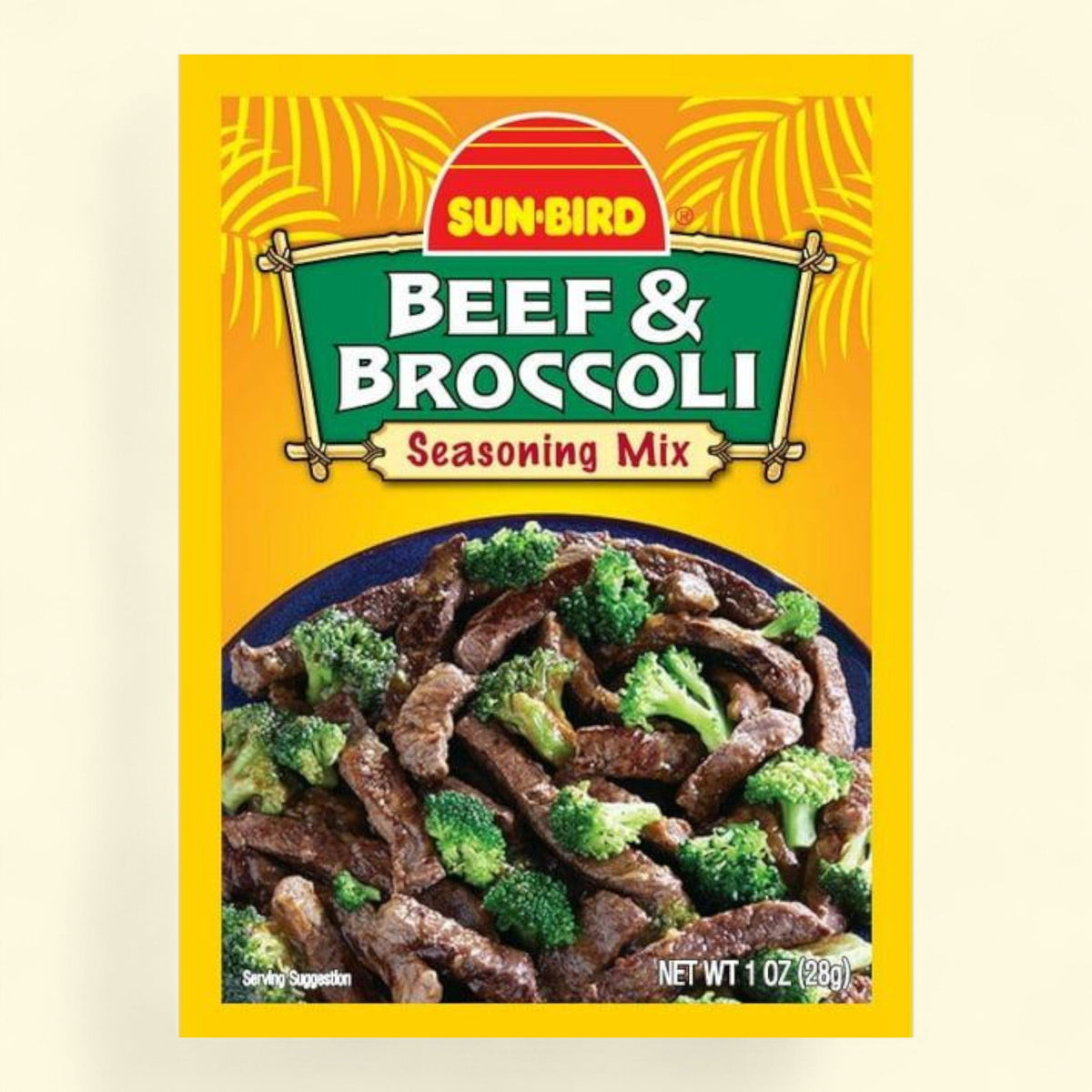 Sun-Bird Beef & Broccoli Seasoning Mix, 1 oz — authentic US product shipped worldwide by Treatspree