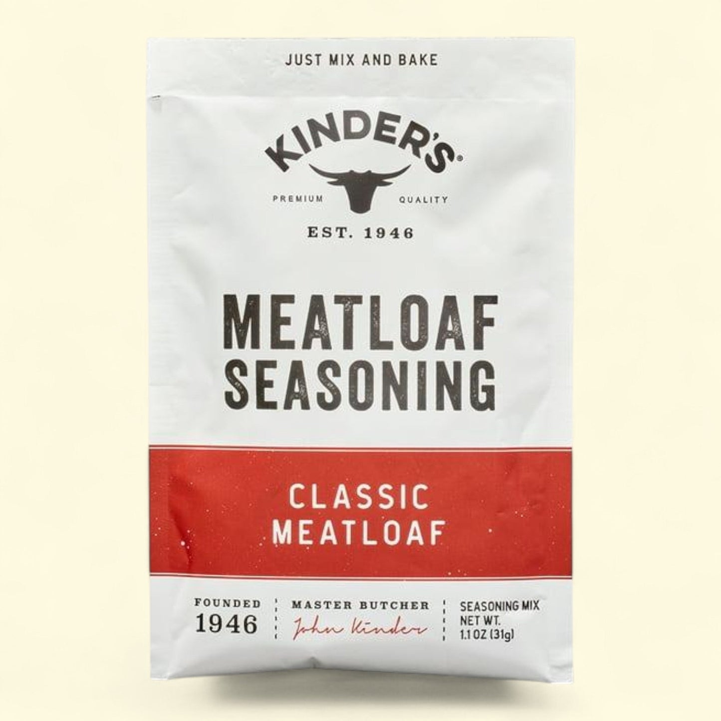 Kinder's Meatloaf Seasoning Mix, 1 oz