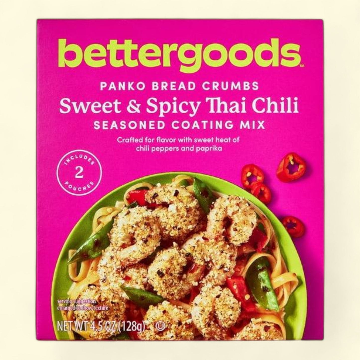 bettergoods Sweet & Spicy Thai Chili Panko Bread Crumbs, 4.5 oz