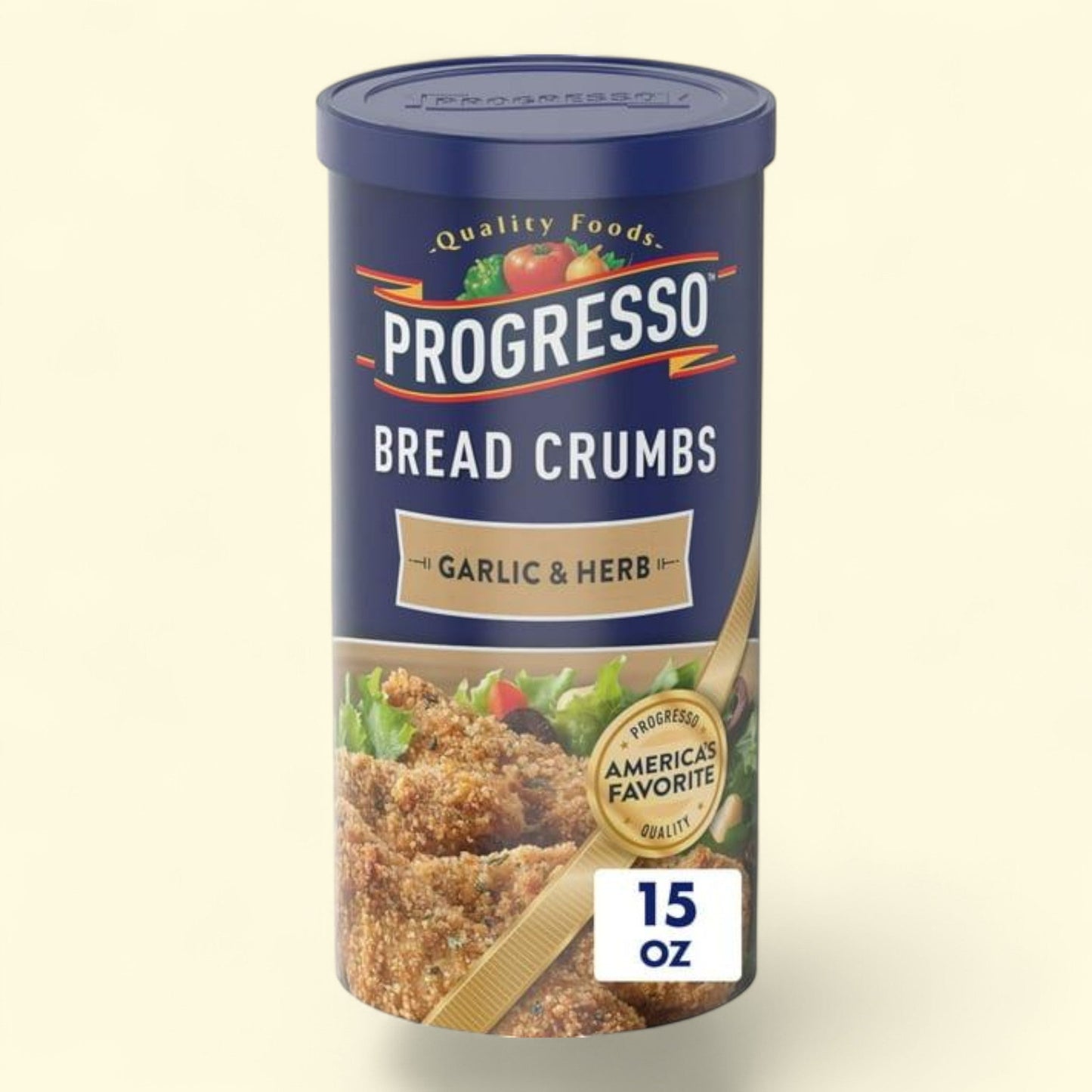 Progresso Bread Crumbs, Garlic and Herb, 15 oz