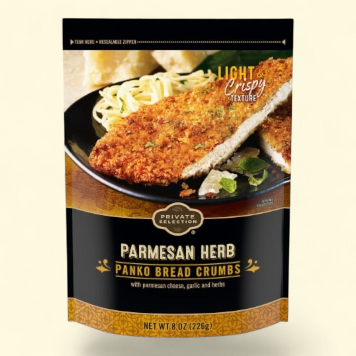 Private Selection, Parmesan Herb Panko Bread Crumbs, 8 oz