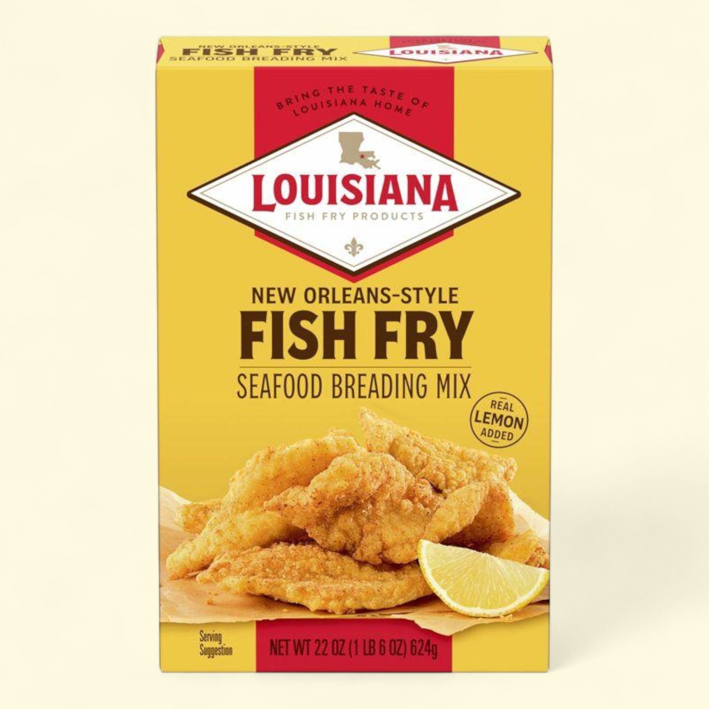 Louisiana Fish Fry Breading Mix, 22oz