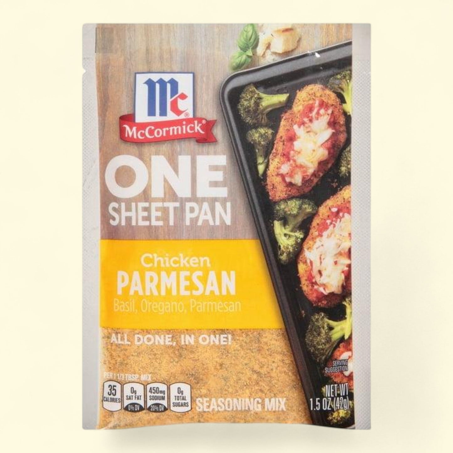 McCormick Chicken Parmesan Seasoning Mix, 1.5 oz — authentic US product shipped worldwide by Treatspree