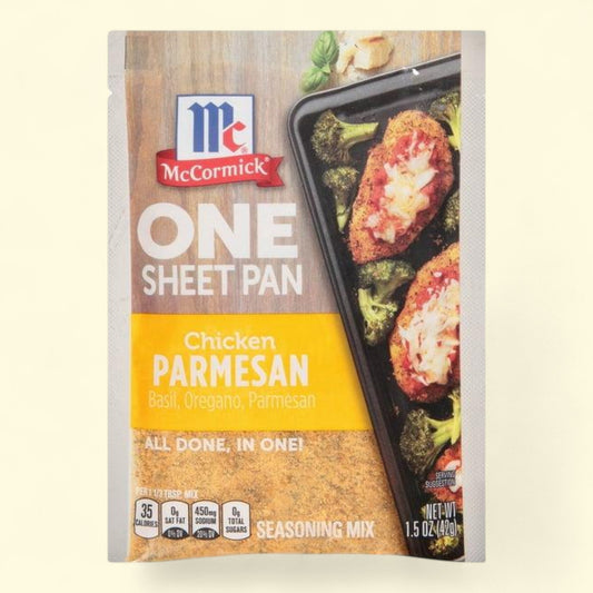 McCormick Chicken Parmesan Seasoning Mix, 1.5 oz — authentic US product shipped worldwide by Treatspree