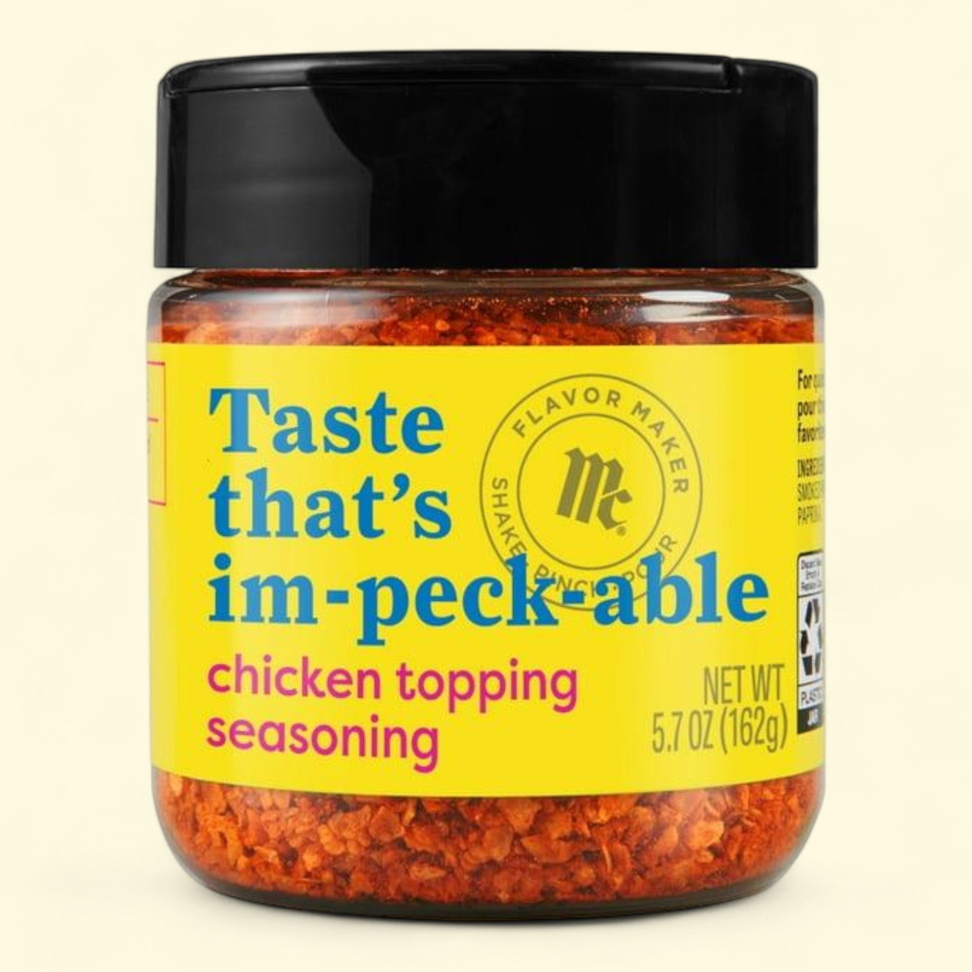 McCormick Chicken Topping Seasoning, 5.7 oz Jar — authentic US product shipped worldwide by Treatspree