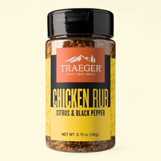Traeger Chicken Rub, 6.75 oz — authentic US product shipped worldwide by Treatspree