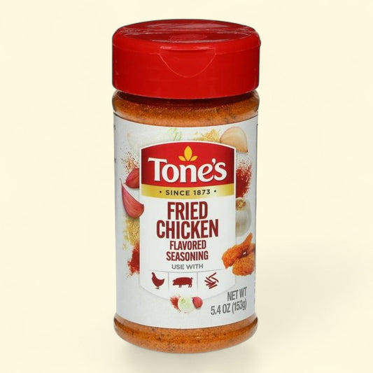 Tone's Fried Chicken Seasoning, 5.4 oz — authentic US product shipped worldwide by Treatspree