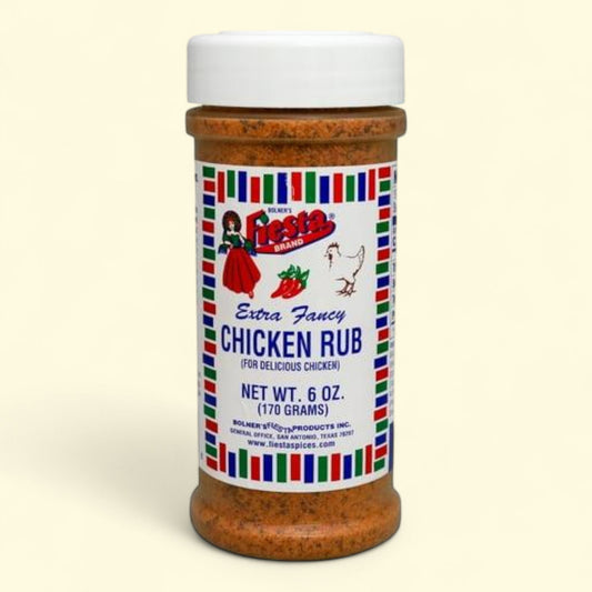 Bolner's Fiesta Brand Chicken Rub Seasoning, 6 oz