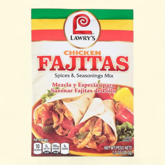 Mélange d'assaisonnement pour fajitas au poulet Lawry's, 28 g