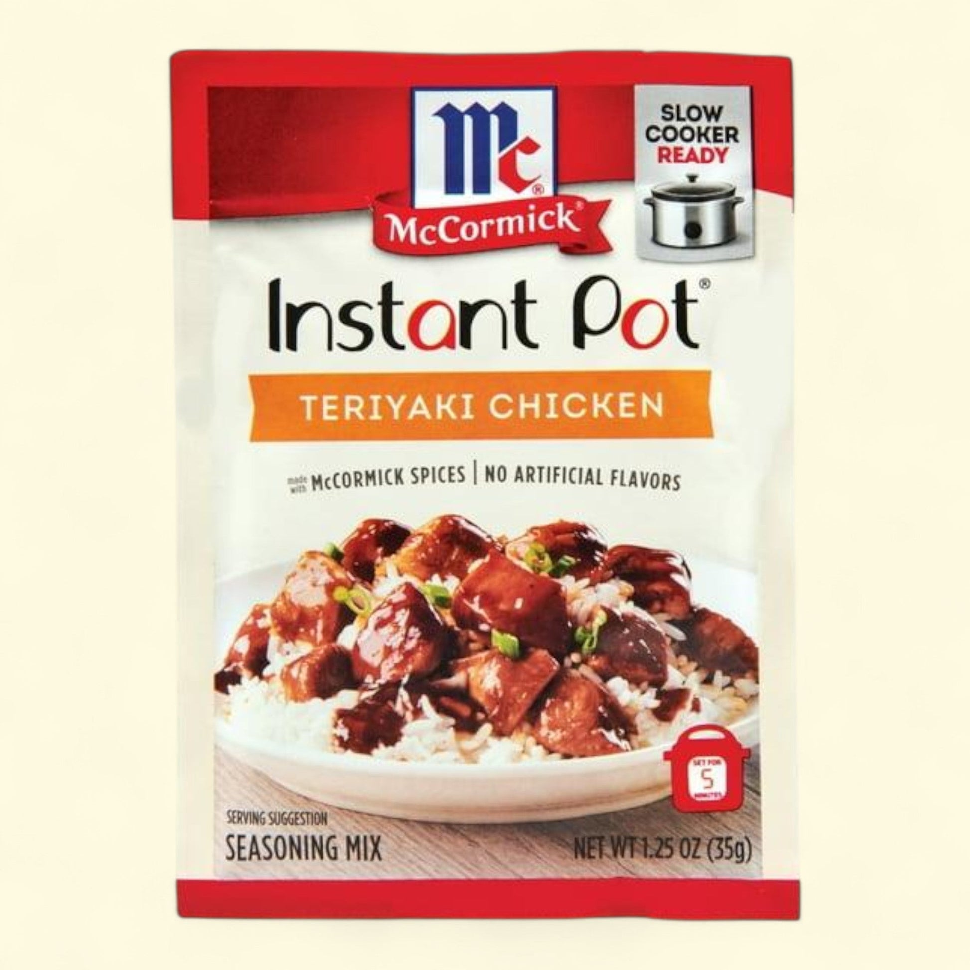 McCormick Teriyaki Chicken Seasoning Mix, 1.25 oz — authentic US product shipped worldwide by Treatspree