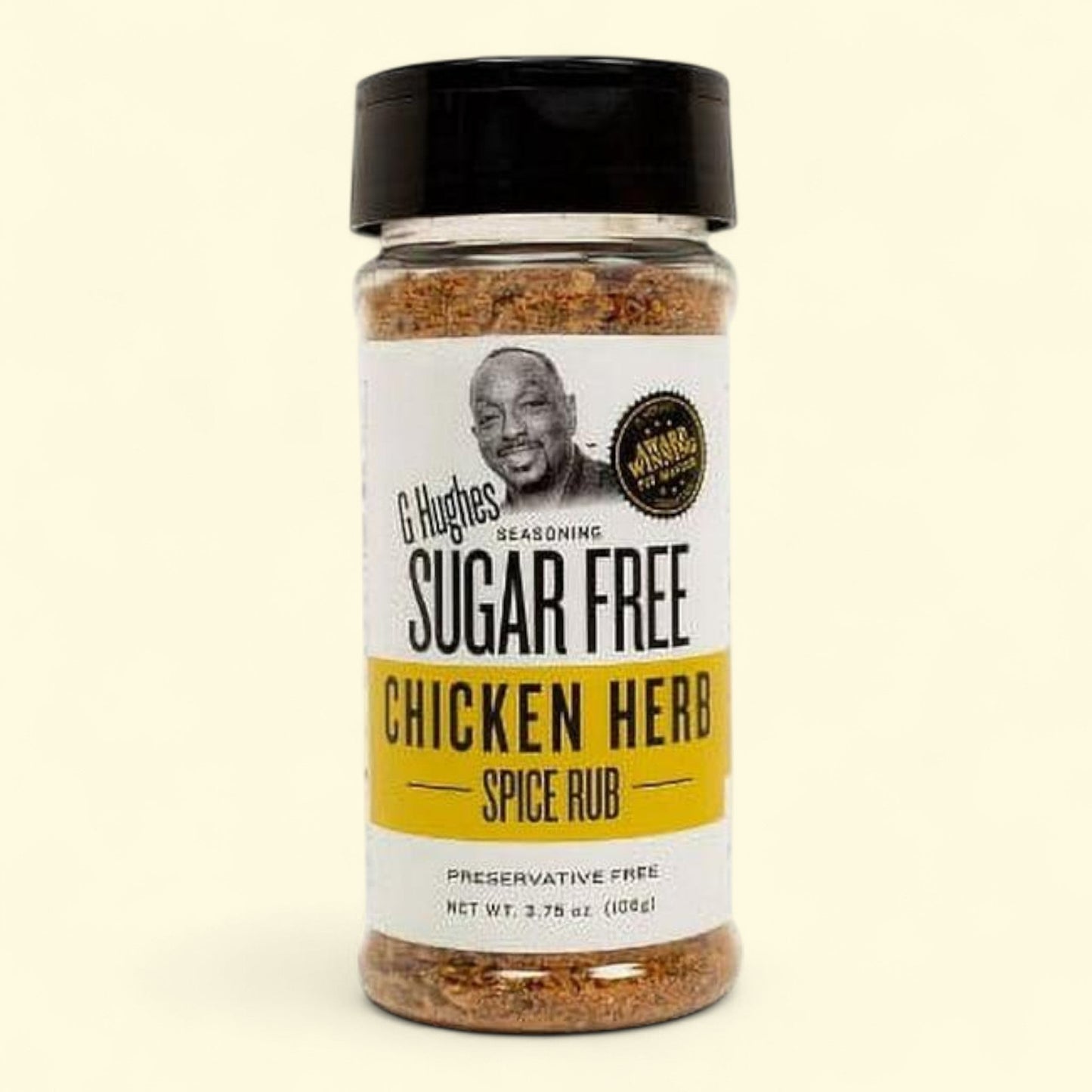 G Hughes Chicken Herb Rub Seasoning, 3.75 oz — authentic US product shipped worldwide by Treatspree