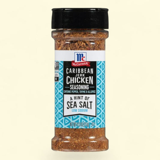 McCormick Caribbean Jerk Chicken Seasoning, 4.13 oz — authentic US product shipped worldwide by Treatspree