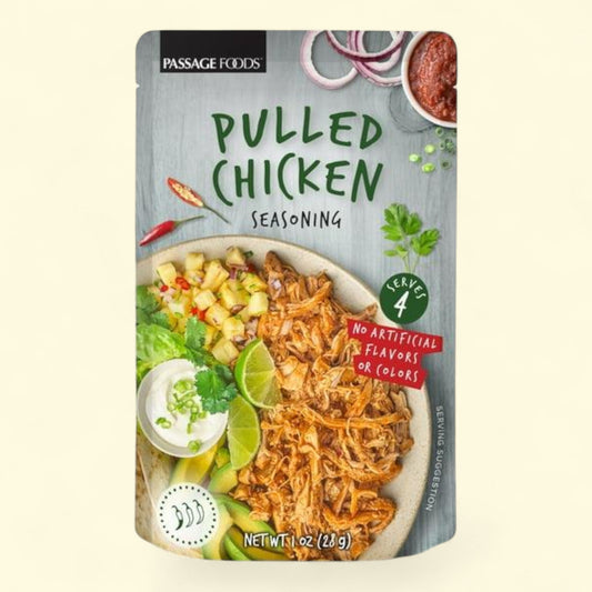 Passage Foods Pulled Chicken Seasoning Mix, 1 oz — authentic US product shipped worldwide by Treatspree