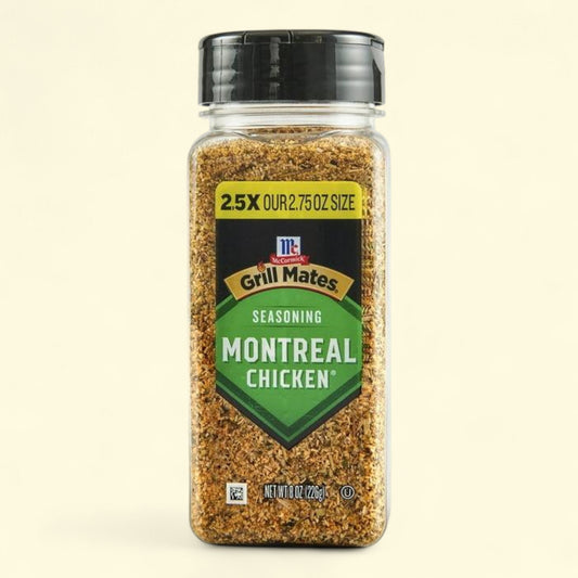 McCormick Grill Mates Montreal Chicken Seasoning, 8 oz — authentic US product shipped worldwide by Treatspree